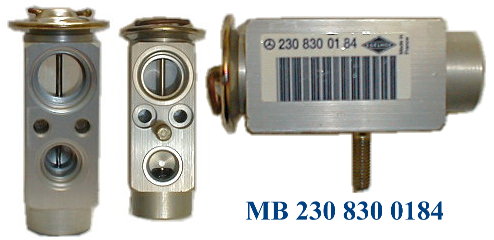 BLK VALVE EGH MB 230 830 0184 (P) R134